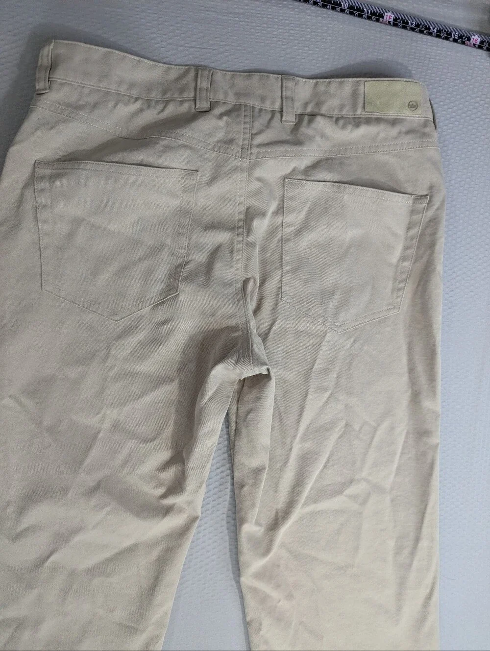 Peter Millar Pants Mens 31x34 Beige EB66 5 Pocket Performance Stretch Golf